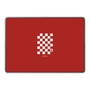 LAVIE SOL着せ替えケース［ Racing checkered flag Red - レーシングチェッカーフラッグ レッド ］