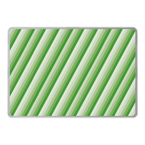 LAVIE SOL着せ替えケース［ Middle Stripe - Green ］