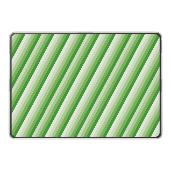 LAVIE SOL着せ替えケース［ Middle Stripe - Green ］