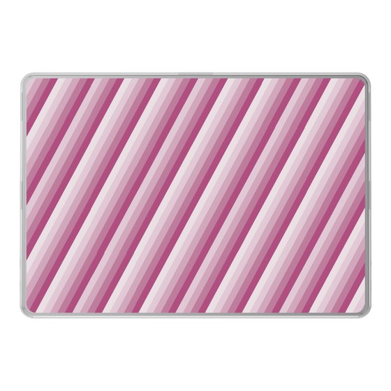 LAVIE SOL着せ替えケース［ Middle Stripe - Pink ］