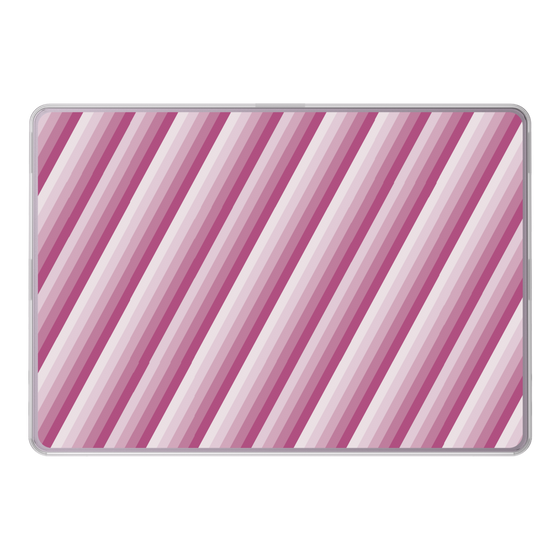 LAVIE SOL着せ替えケース［ Middle Stripe - Pink ］