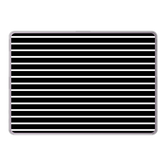 LAVIE SOL着せ替えケース［ Middle Border - Black ］