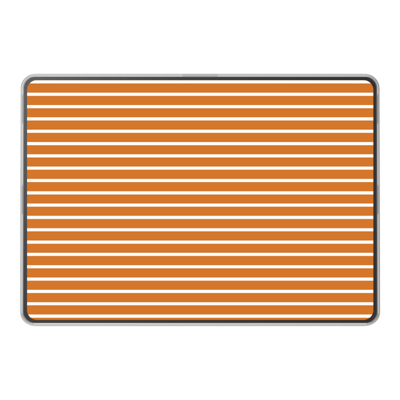 LAVIE SOL着せ替えケース［ Middle Border - Orange ］
