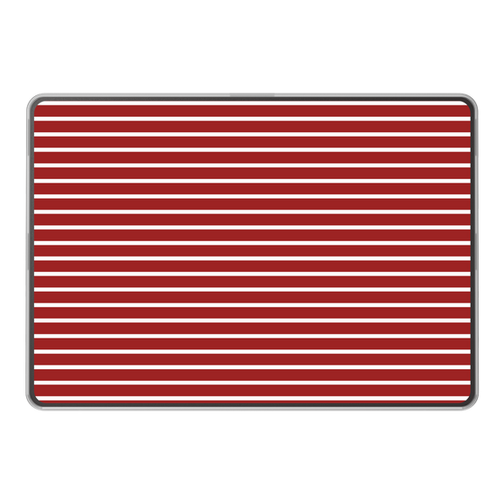 LAVIE SOL着せ替えケース［ Middle Border - Red ］
