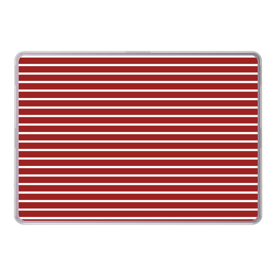 LAVIE SOL着せ替えケース［ Middle Border - Red ］