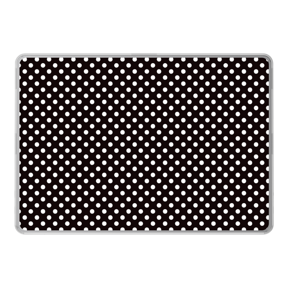 LAVIE SOL着せ替えケース［ Small Dot - Black ］