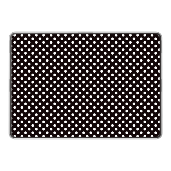 LAVIE SOL着せ替えケース［ Small Dot - Black ］