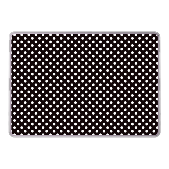 LAVIE SOL着せ替えケース［ Small Dot - Black ］
