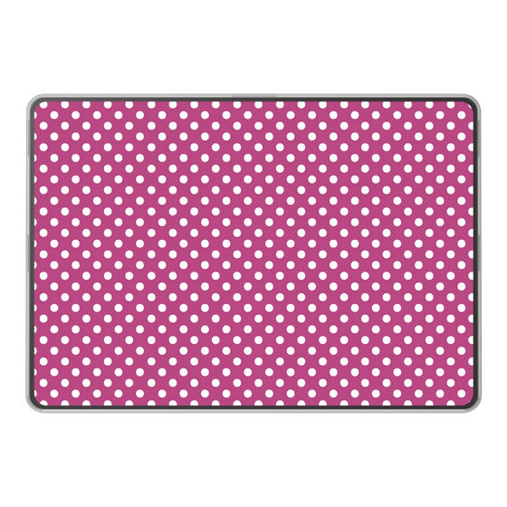 LAVIE SOL着せ替えケース［ Small Dot - Pink ］
