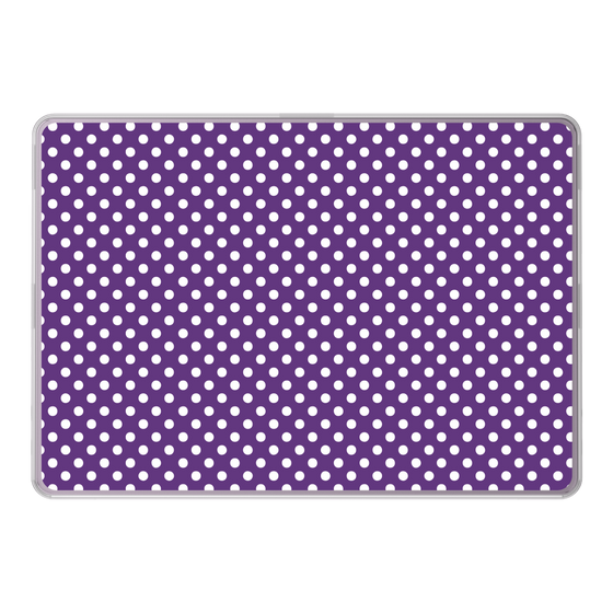 LAVIE SOL着せ替えケース［ Small Dot - Purple ］