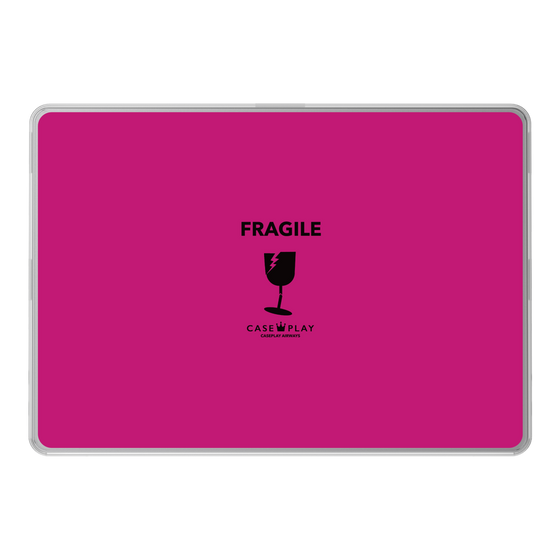 LAVIE SOL着せ替えケース［ FRAGILE - Pink ］