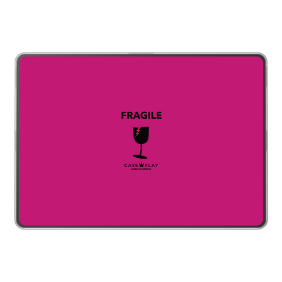 LAVIE SOL着せ替えケース［ FRAGILE - Pink ］