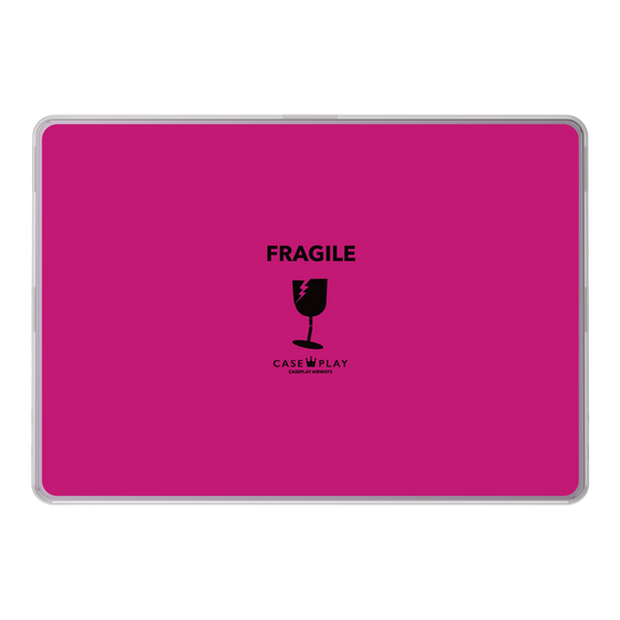 LAVIE SOL着せ替えケース［ FRAGILE - Pink ］