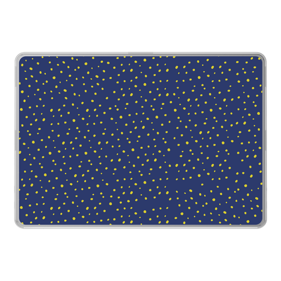 LAVIE SOL着せ替えケース［ Drawing Dot - Navy ］