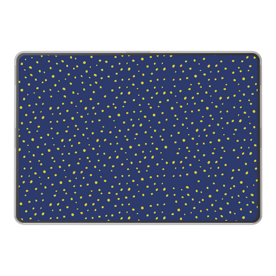 LAVIE SOL着せ替えケース［ Drawing Dot - Navy ］