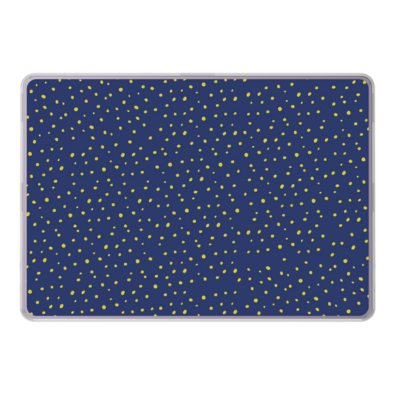 LAVIE SOL着せ替えケース［ Drawing Dot - Navy ］