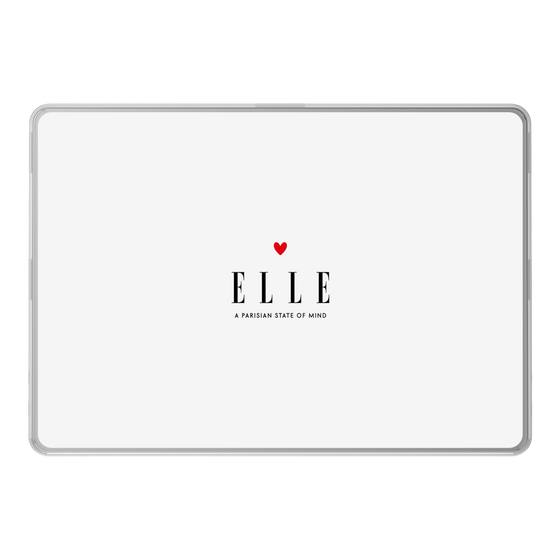 LAVIE SOL着せ替えケース［ ELLE - アイコン ］