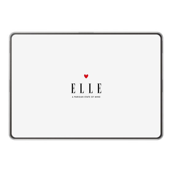 LAVIE SOL着せ替えケース［ ELLE - アイコン ］