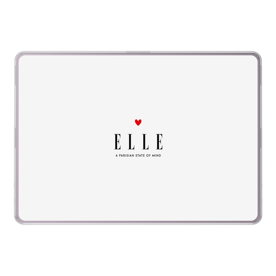 LAVIE SOL着せ替えケース［ ELLE - アイコン ］