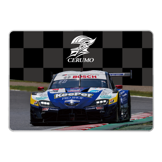 LAVIE SOL着せ替えケース［ CERUMO - KeePer CERUMO GR Supra - Checkered ］