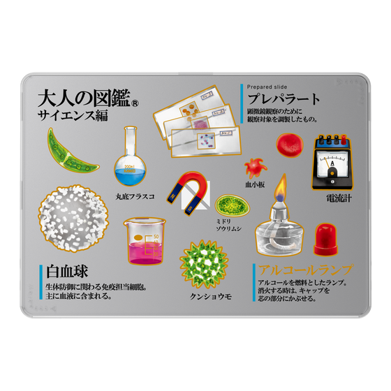 LAVIE SOL着せ替えケース［ 大人の図鑑 - サイエンス編 ］