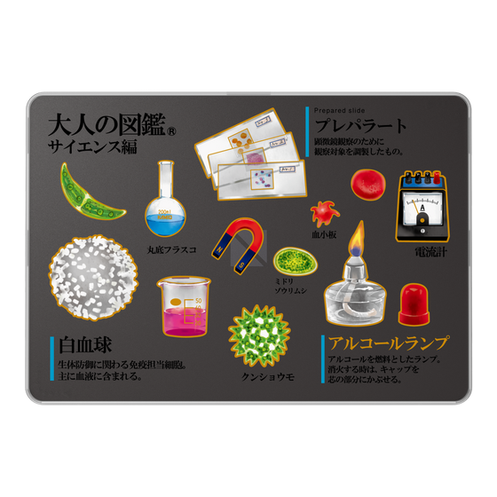 LAVIE SOL着せ替えケース［ 大人の図鑑 - サイエンス編 ］