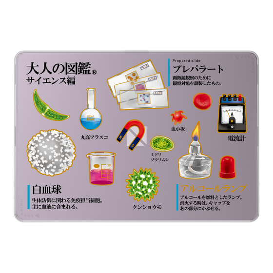 LAVIE SOL着せ替えケース［ 大人の図鑑 - サイエンス編 ］