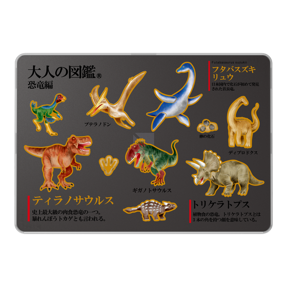LAVIE SOL着せ替えケース［ 大人の図鑑 - 恐竜編 ］