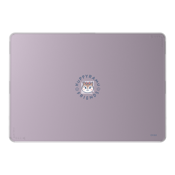 LAVIE SOL着せ替えケース［ クピラムフレンズ - ロゴ - ラム ］