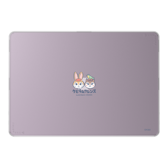 LAVIE SOL着せ替えケース［ クピラムフレンズ - ロゴ - 仲良し ］