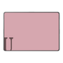 LAVIE SOL着せ替えケース［ オリジナル - initial color - U dusty pink ］