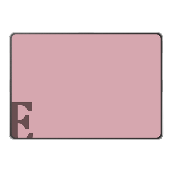 LAVIE SOL着せ替えケース［ オリジナル - initial color - E dusty pink ］