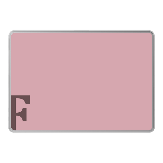 LAVIE SOL着せ替えケース［ オリジナル - initial color - F dusty pink ］