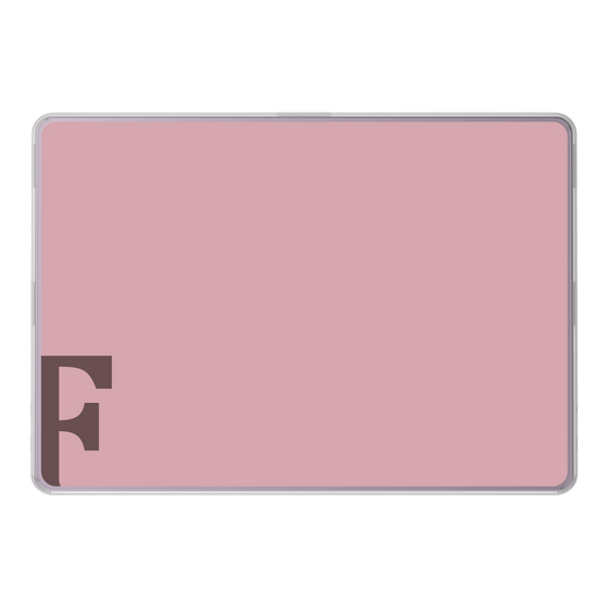 LAVIE SOL着せ替えケース［ オリジナル - initial color - F dusty pink ］