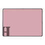 LAVIE SOL着せ替えケース［ オリジナル - initial color - H dusty pink ］