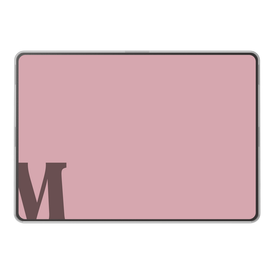 LAVIE SOL着せ替えケース［ オリジナル - initial color - M dusty pink ］