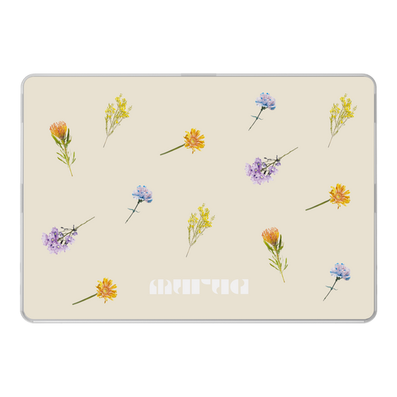 LAVIE SOL着せ替えケース［ MURUA - フラワー - Beige ］