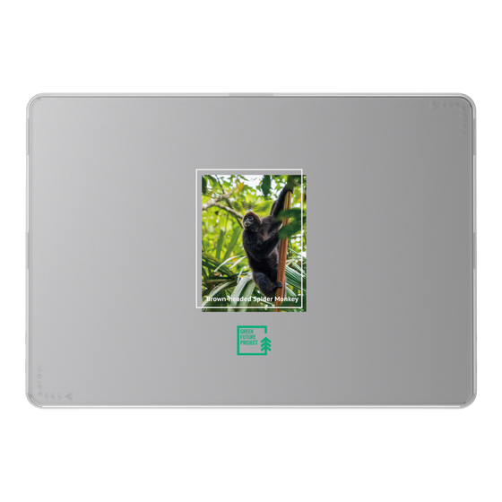 LAVIE SOL着せ替えケース［ Green Future Project - Brown-headed Spider Monkey ］