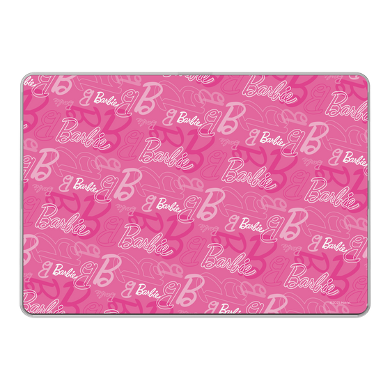 LAVIE SOL着せ替えケース［ Barbie - ロゴパターン1 ］