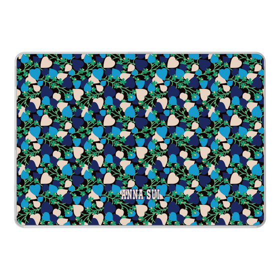 LAVIE SOL着せ替えケース［ ANNA SUI - HEARTS VINE - BLUE ］