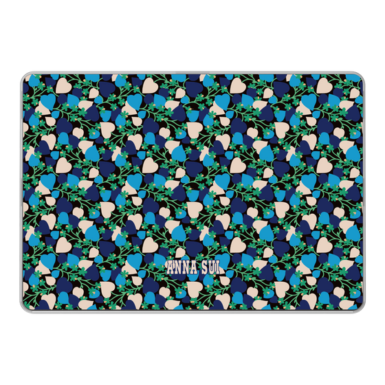 LAVIE SOL着せ替えケース［ ANNA SUI - HEARTS VINE - BLUE ］