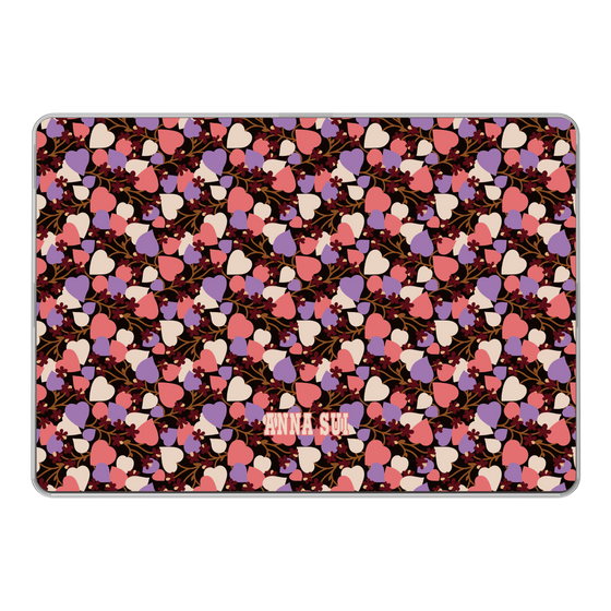 LAVIE SOL着せ替えケース［ ANNA SUI - HEARTS VINE - PINK ］