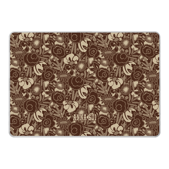 LAVIE SOL着せ替えケース［ ANNA SUI - STITCHED FLORAL ］