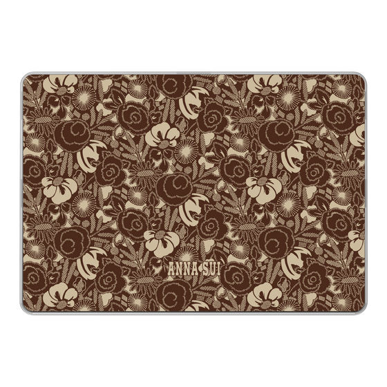 LAVIE SOL着せ替えケース［ ANNA SUI - STITCHED FLORAL ］