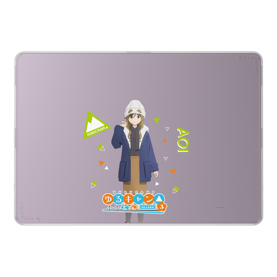 LAVIE SOL着せ替えケース［ 『ゆるキャン△ SEASON3』- 犬山 あおい - 立ち絵 ］