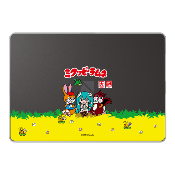 LAVIE SOL着せ替えケース［ 初音ミク×クッピーラムネ - パッケージ ］