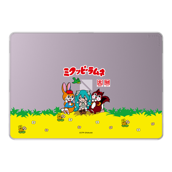 LAVIE SOL着せ替えケース［ 初音ミク×クッピーラムネ - パッケージ ］