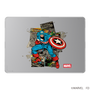LAVIE SOL着せ替えケース［ Marvel - Marvel Comics - Covers - Captain America ］