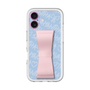 スリムプロテクションプレミアムケース - STAND & RING RIBBON［ Samantha Thavasa - スクリッタ - ブルー ］