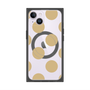 プレミアムパネル with MagSafe［ シンプルドット - Beige ］